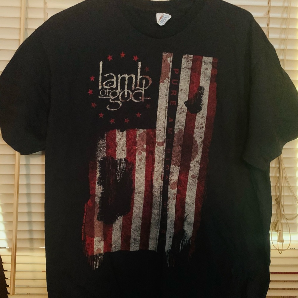 Lamb of God shirt size Large Pure American Metal
